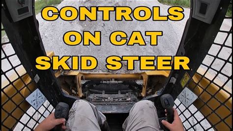 cat skid steer joystick controls what does what|cat joystick controls.